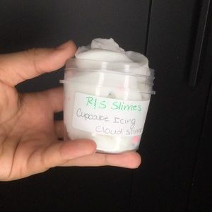 Cupcake icing cloud slime💖HOMEMADE